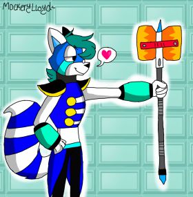 Mallet Blue and his M-Breaker